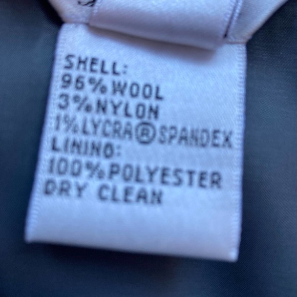 Talbots Wool Circle Midi Skirt Gray Size 10 - Picture 5 of 6